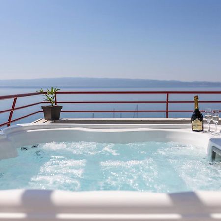 شقة Seaside Penthouse With Hot Tub Sky Living سبليت المظهر الخارجي الصورة