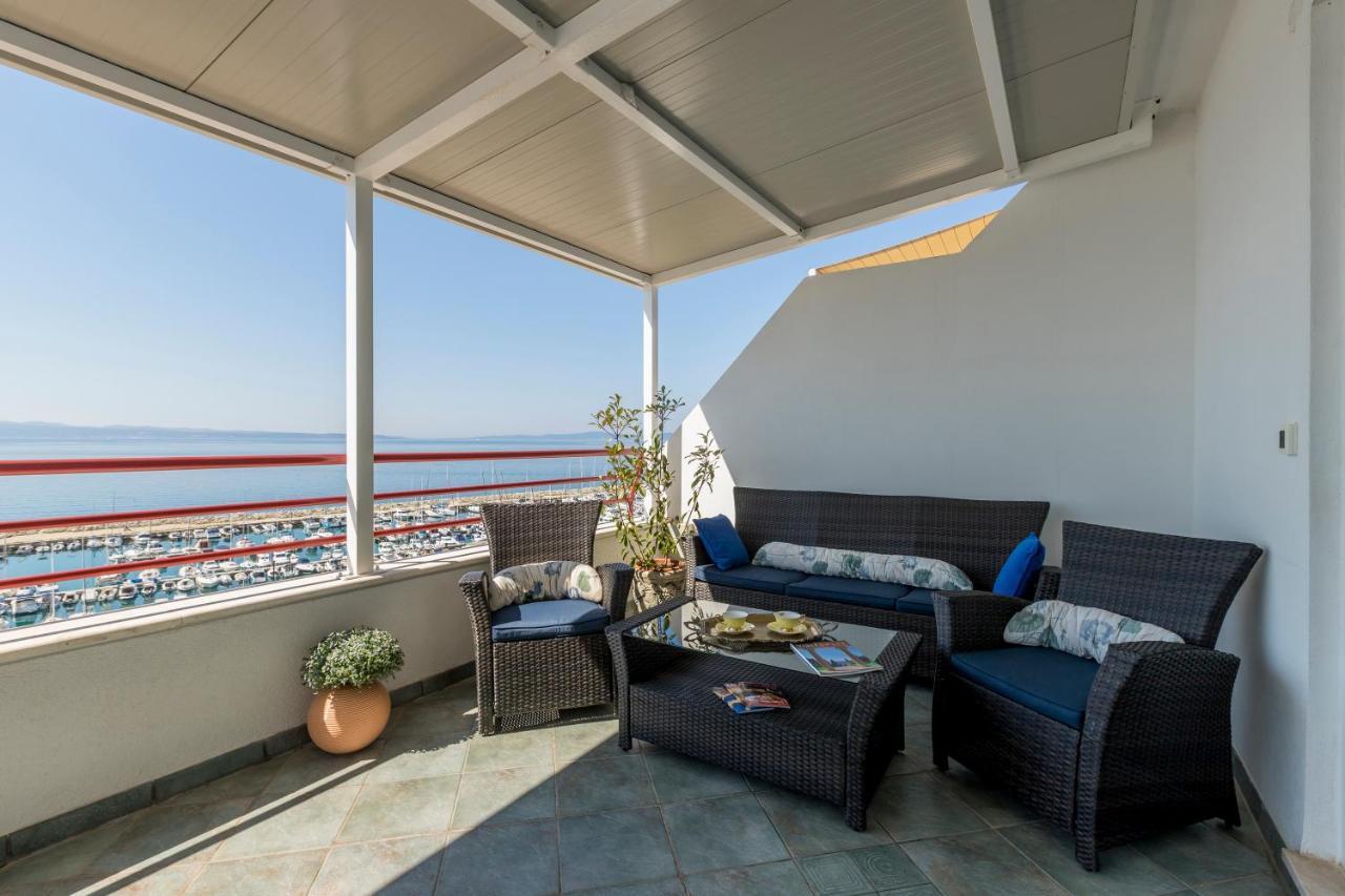 شقة Seaside Penthouse With Hot Tub Sky Living سبليت المظهر الخارجي الصورة