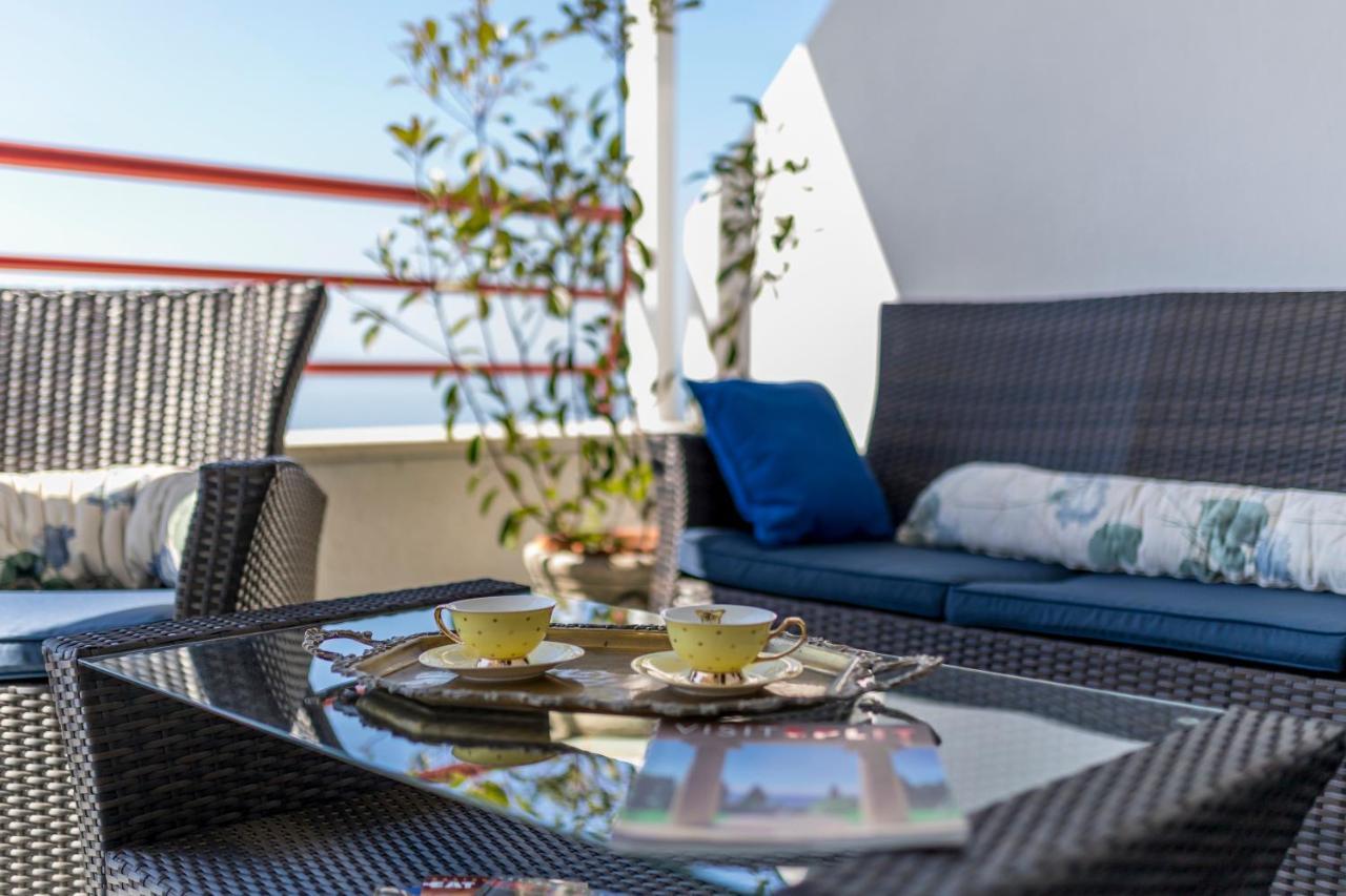 شقة Seaside Penthouse With Hot Tub Sky Living سبليت المظهر الخارجي الصورة
