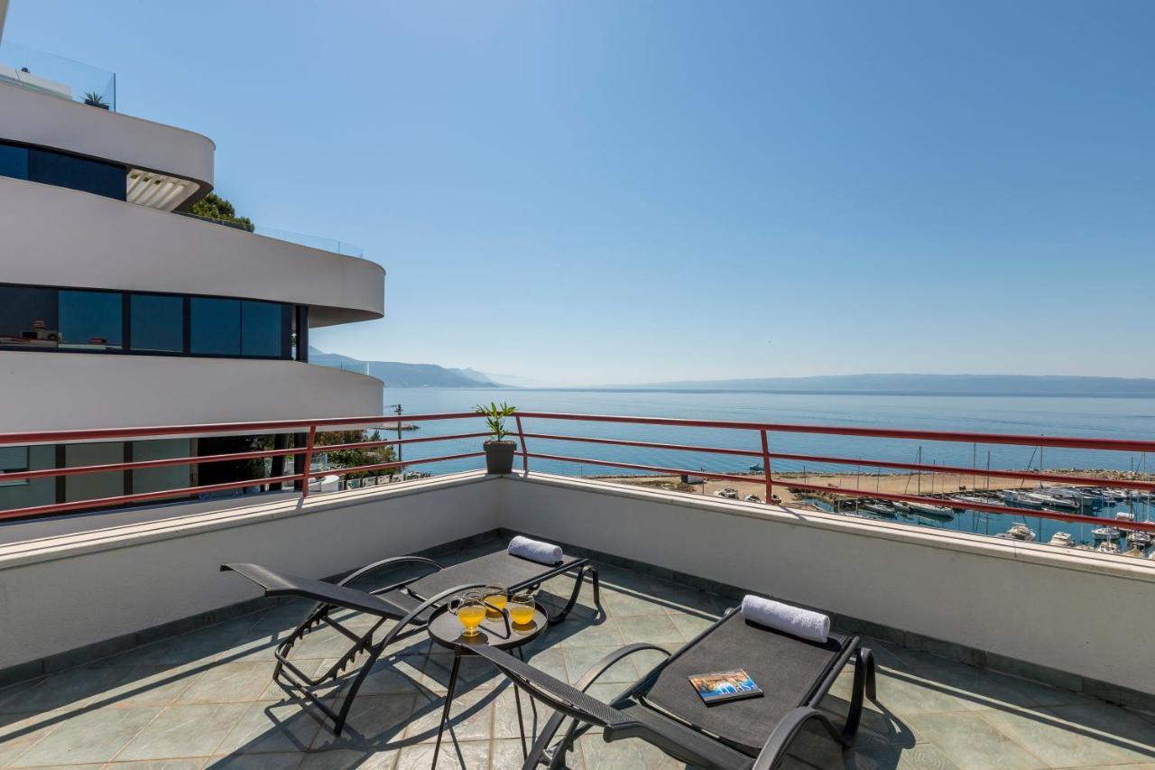 شقة Seaside Penthouse With Hot Tub Sky Living سبليت المظهر الخارجي الصورة