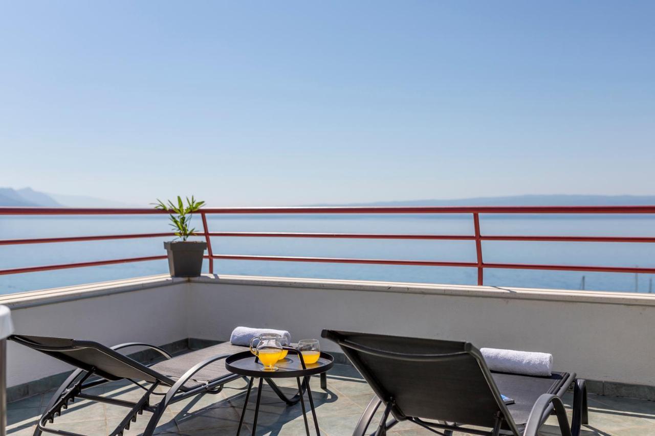 شقة Seaside Penthouse With Hot Tub Sky Living سبليت المظهر الخارجي الصورة