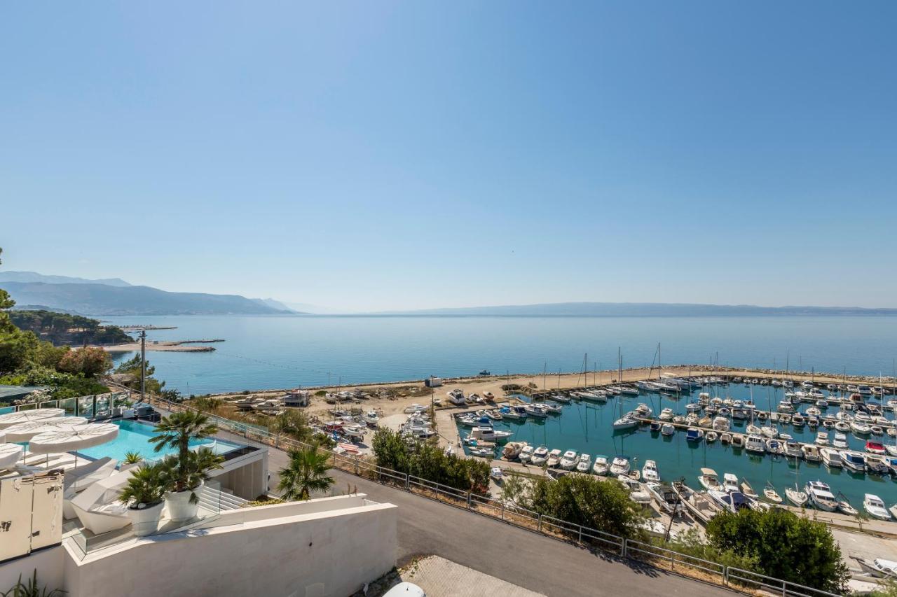 شقة Seaside Penthouse With Hot Tub Sky Living سبليت المظهر الخارجي الصورة